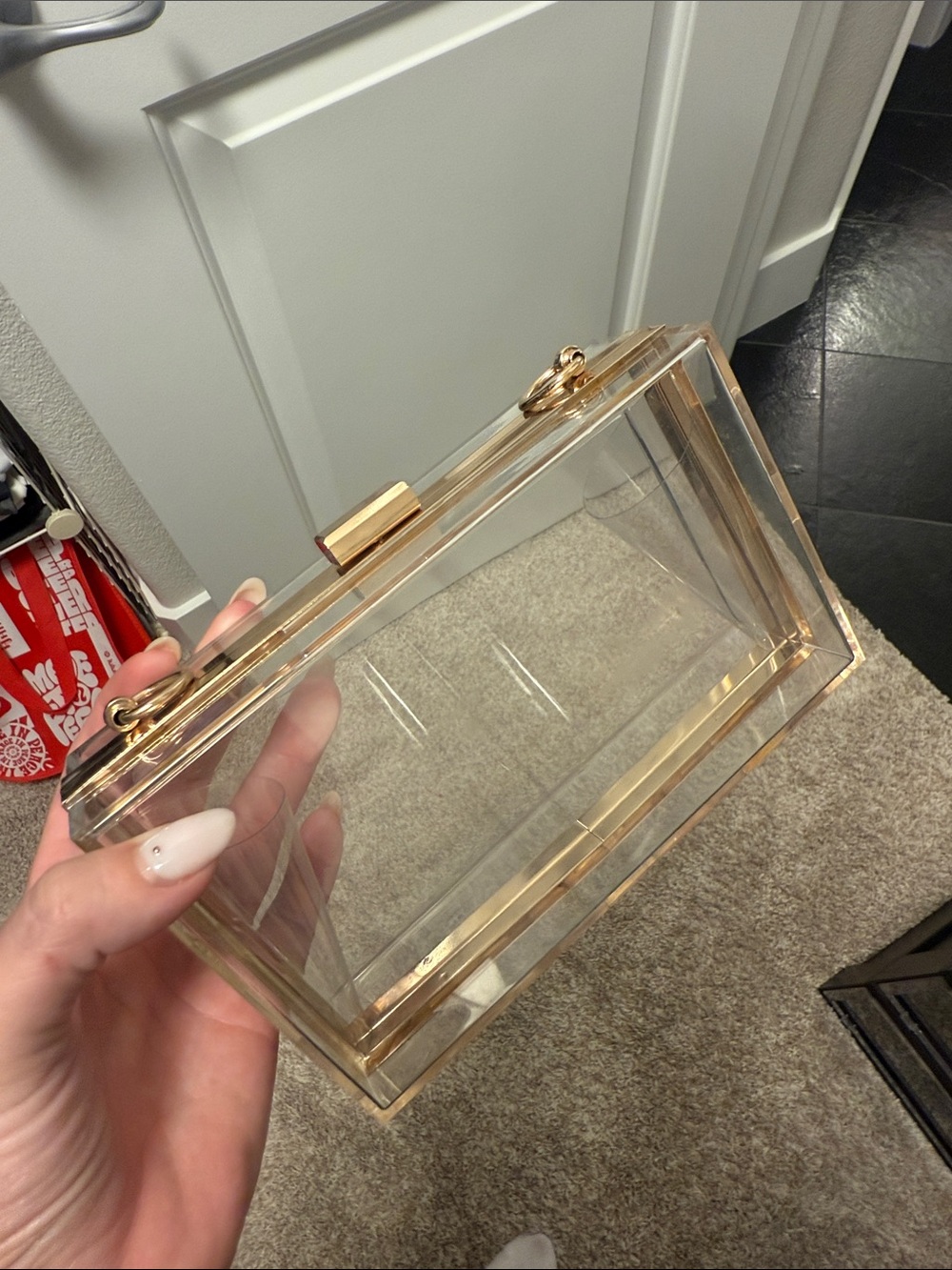 Amazon | Clear Clutch